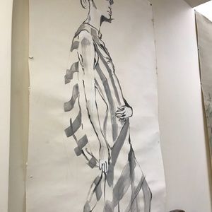 Fashion illustrations.